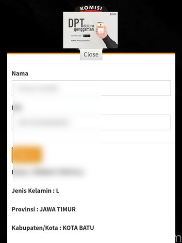 Dua WNA di Kota Batu Masuk Daftar Pemilih Tetap Pemilu 2019