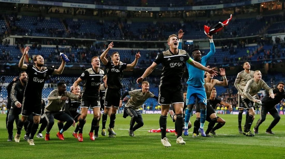 Ajax Amsterdam mengalahkan Real Madrid 4-1 (Susana Vera/REUTERS)