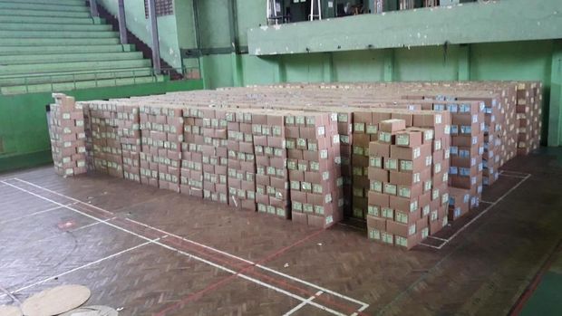 Logistik pemilu dipastikan aman dan tidak rusak.