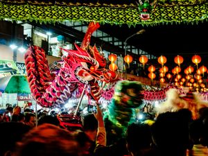 Pertunjukan barongsai
