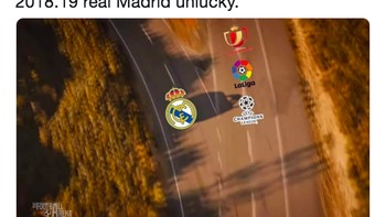 Tahun ini, Madrid tampaknya takkan meraih gelar apapun. Foto: istimewa