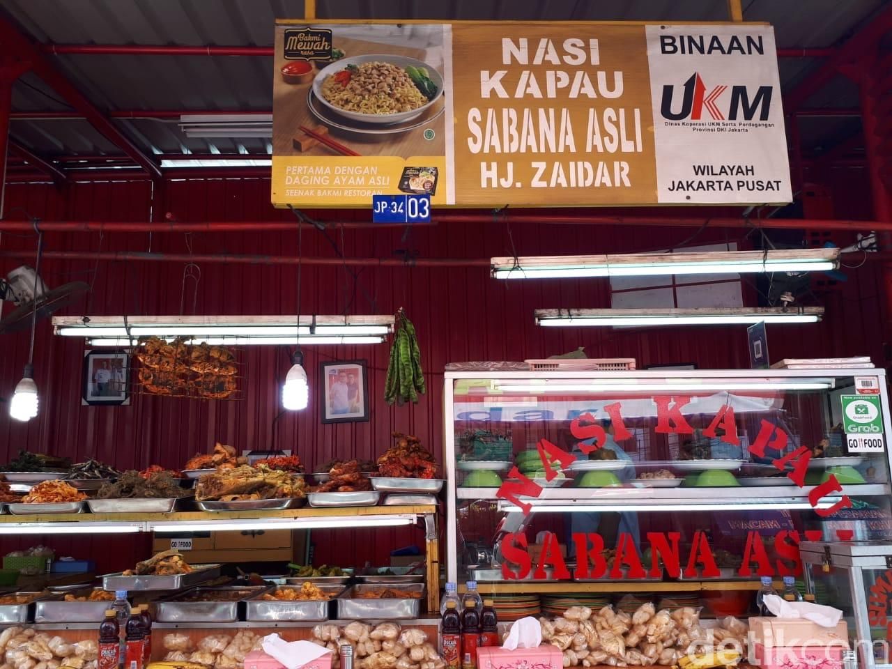 nasi kapau Hj. Zaidar