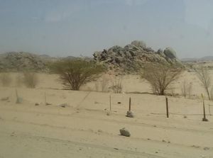 Foto: Melihat Pemandangan dari Jeddah ke Makkah