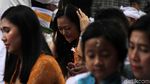 Umat Hindu Upacara Tawur Agung Kesanga di Pura Aditya Jaya
