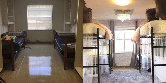 Cara menyiasati kamar kos agar lebih homey adalah dengan menambah karpet cantik seperti ini. Foto: Instagram/Twitter/YouTube