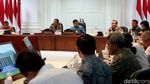 Jokowi Pimpin Sidang Kabinet Bersama Kapolri Hingga Menteri