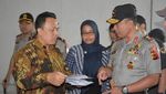 Kapolda Jabar Cek Gudang Surat Suara KPU di Cibinong