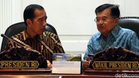 Presiden Joko Widodo memimpin Sidang Kabinet Paripurna di Istana Negara, Jakarta, Rabu (6/3/2019).