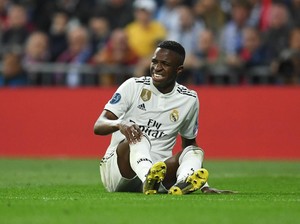 Ligamen Robek, Vinicius Diprediksi Absen 2 Bulan