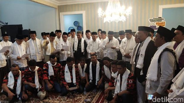 Forum Ulama dan Jawara Betawi Deklarasi Dukungan ke Jokowi-Ma'ruf Amin