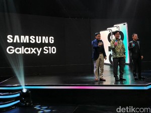 Trio Samsung Galaxy S10 Resmi Mendarat di Indonesia