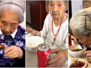 Sering Unggah Video Makan, Nenek Berusia 98 Tahun Ini Jadi Seleb Online