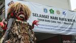 Potret Semarak Pawai Ogoh-ogoh di Gambir