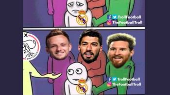 Setelah dipermalukan Barcelona, giliran Ajax menaklukkan Madrid dengan telak. Foto: istimewa