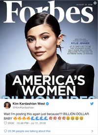 Kylie Jenner Jadi Orang Kaya Termuda, Netizen: Tak Layak!