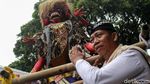 Umat Hindu Upacara Tawur Agung Kesanga di Pura Aditya Jaya