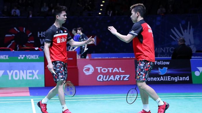 Kevin Sanjaya Sukamuljo/Marcus Fernaldi Gideon akan berlaga di final Kejuaraan Bulutangkis Asia 2019 (Foto: dok. Humas PBSI) Kevin Sanjaya Sukamuljo/Marcus Fernaldi Gideon akan berlaga di final Kejuaraan Bulutangkis Asia 2019 (Foto: dok. Humas PBSI)