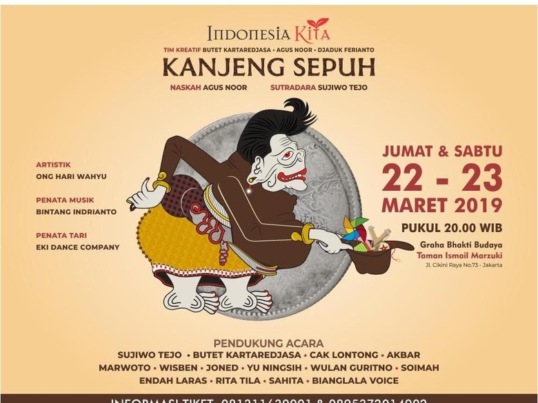 Kanjeng Sepuh Ajak Penonton Mengingat Lagi tentang Semar yang Unik Kanjeng Sepuh Ajak Penonton Mengingat Lagi tentang Semar yang Unik