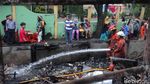 Potret 414 Ruko di Pasar Blok A yang Hangus Dilalap Api