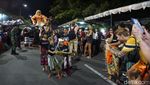 Wow, Pawai Ogoh-ogoh di Bali Meriah Banget