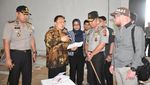 Kapolda Jabar Cek Gudang Surat Suara KPU di Cibinong