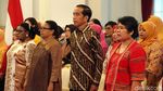 Jokowi Cerita Perjuangan Sang Ibu pada Perempuan Arus Bawah
