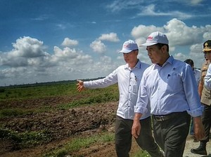 Mentan Ingin Sulsel Jadi Lumbung Pangan lewat Pemanfaatan Lahan Rawa