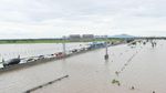 Penampakan Tol Madiun Terendam Banjir Saat Dipotret dari Udara