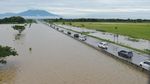 Penampakan Tol Madiun Terendam Banjir Saat Dipotret dari Udara