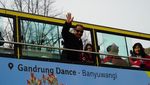 Foto: Tari Gandrung Banyuwangi Nempel di Bus Pariwisata Jerman
