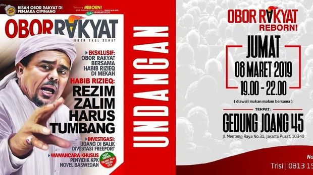 TKN Soal Obor Rakyat Reborn: Kalau Isinya Provokasi, Polisi Akan Tinda
