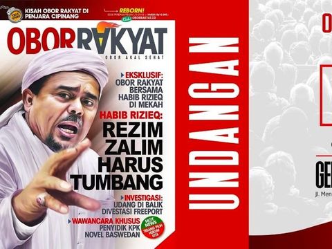 Obor Rakyat Akan Terbit Lagi, Gambar Habib Rizieq Jadi Headline