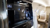 HondaJet Elite juga dilengkapi dapur yang juga terdapat mesin pembuat kopi. Istimewa.