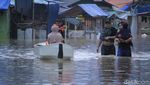 Penampakan Udara Banjir Rendam Wilayah Bandung