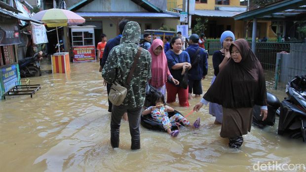 Luapan Citarum Rendam 6.361 Rumah di Kabupaten Bandung