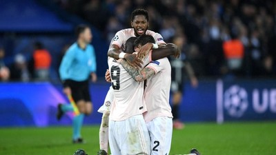 Bahagia  MU dan Tangis PSG di Paris