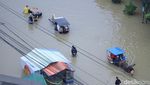 Penampakan Udara Banjir Rendam Wilayah Bandung