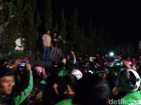 Rekannya Dipukul, Driver Ojol Datangi Pangkalan Ojek di Sukabumi