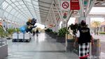 Suasana Bandara Ngurah Rai yang Senyap Saat Nyepi