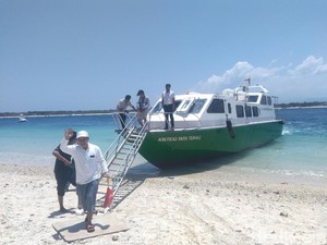 Liburan Nyepi 2019, Gili Trawangan Ramai Wisatawan