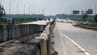 Jalan Tol Medan - Binjai seksi I sepanjang 6,7 KM tersebut pengerjaannya telah rampung sekitar 80 persen. Pool/Hutama Karya.