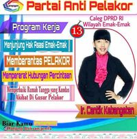 Caleg Koalisi Tronjal Tronjol Maha Asyik Ramaikan 'Pura-pura Caleg' 2019