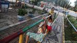 Melihat Keseruan Anak-anak Bermain di RPTRA Pulau Pramuka
