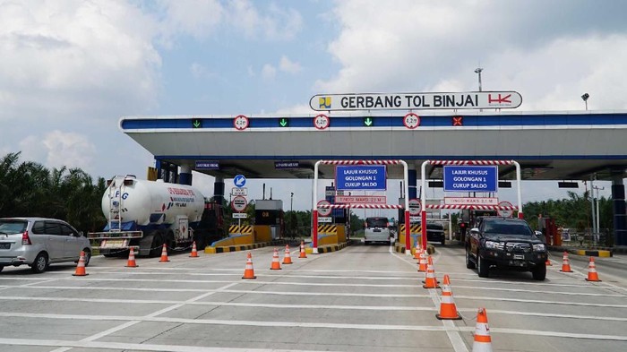 Progres Tol Medan-Binjai Seksi 1 Proyek pembangunan jalan Tol Medan-Binjai Seksi 1 (Helvetia-Tanjungmulia) terus dikebut. Begini progres jalan tol dengan panjang sekitar 6, kilometer tersebut.