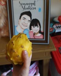 Dapat Buah Naga Kuning Dari Presiden, Shakira : Ini Buah Naga Bule!