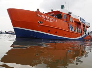 Mengintip Aktivitas Bank Terapung BRI Kebanggaan Warga Pulau Seribu