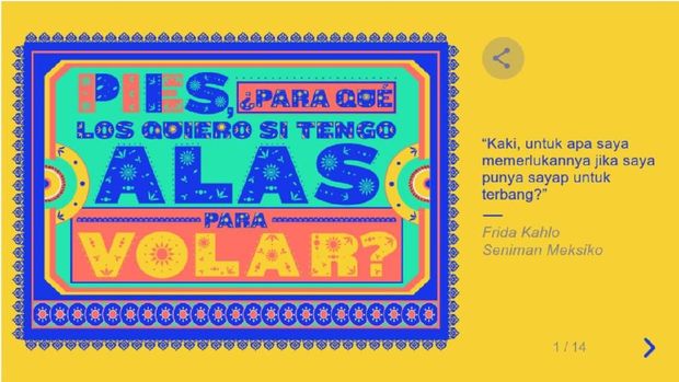 Frida Kahlo hingga Yoko Ono Si Wajah Google Doodle Hari Ini