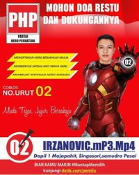 Caleg Koalisi Tronjal Tronjol Maha Asyik Ramaikan 'Pura-pura Caleg' 2019