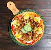 Unik Banget! Roti Panggang 'Lava' Ini Berisi Laksa Singapura