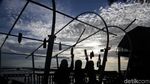 Melihat Keseruan Anak-anak Bermain di RPTRA Pulau Pramuka